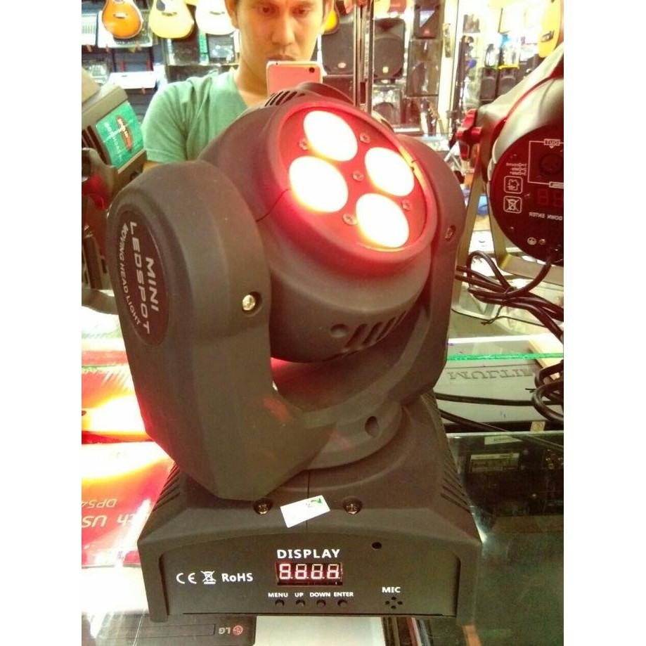 Mini Beam Moving Head Double Face Redsun  Ready