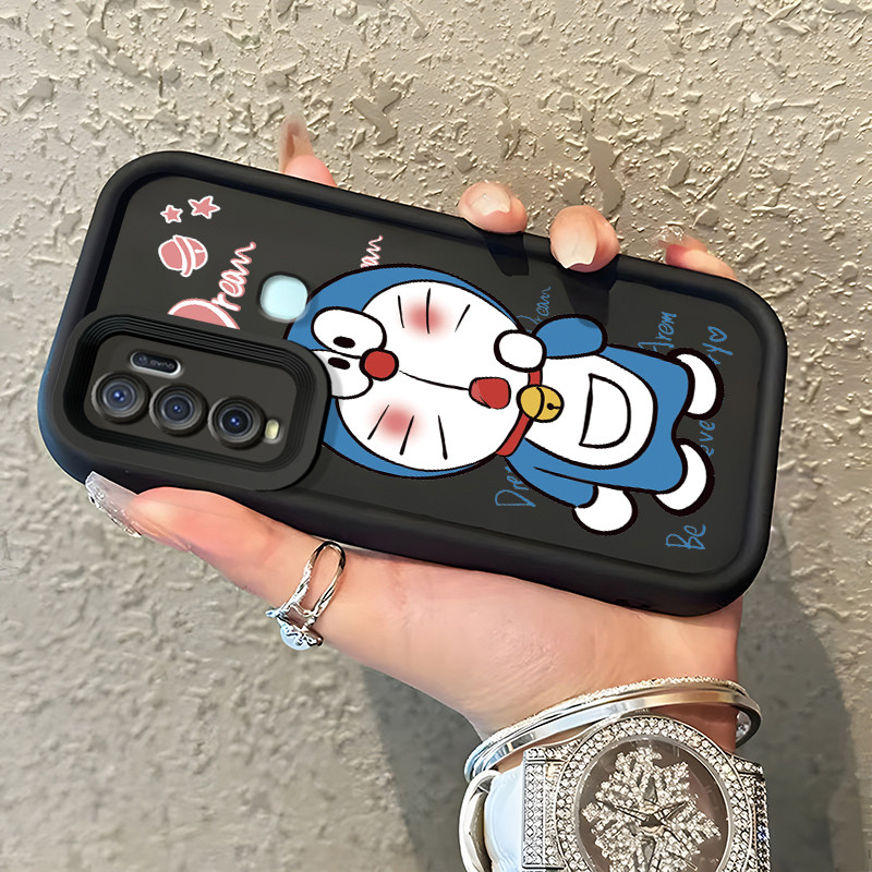 Casing Hp VIVO Y50 VIVO Y30 VIVO Y30i Case Casing HP pola Doraemon Kesing Silikon Cesing Kasing Anti