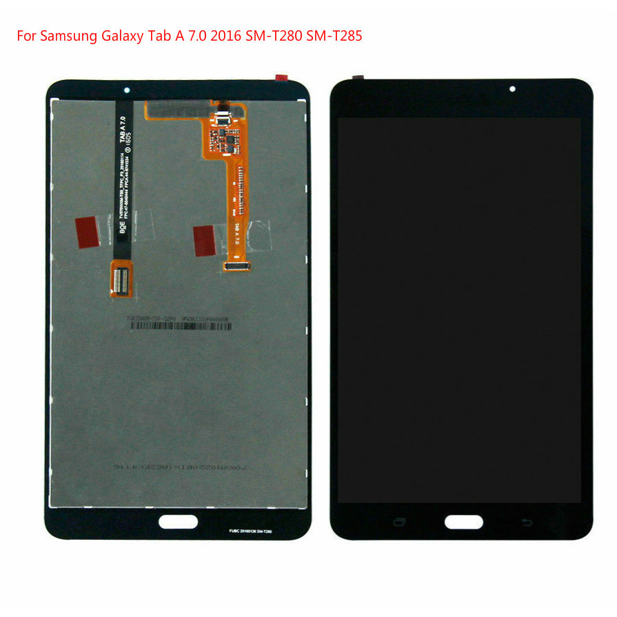 Untuk Samsung Galaxy Tab A 7.0 2016 SM-T280 SM-T285 t280 t285 LCD Touch Display Screen Digitizer |Bu