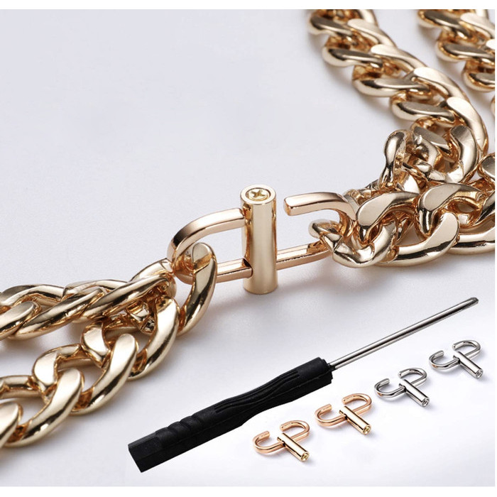 PROMO SPECIAL Bag Chain Length Adjuster / Buckle Clip Tali Tas
