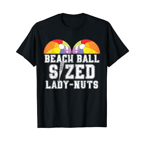 Kaos Pria Hitam Ukuran Bola Pantai Kaos Lady-Nuts M--4XL