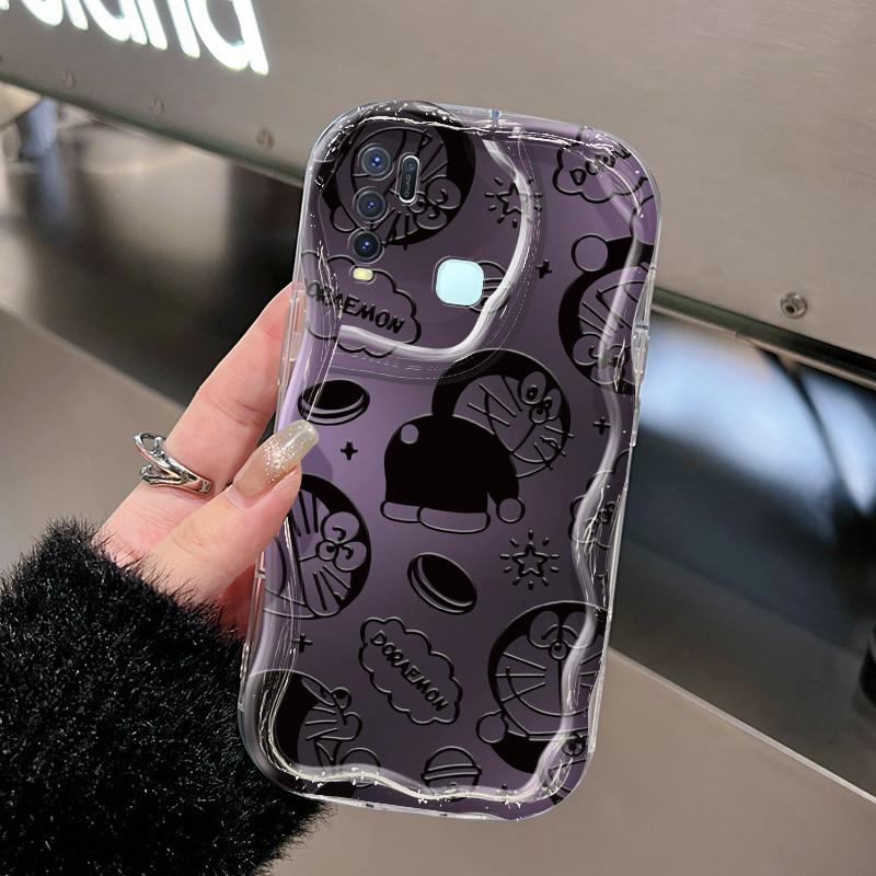 Casing Hp Untuk VIVO Y50 VIVO Y30 VIVO Y30i Case HP casing pelindung Softcase ponsel Doraemon siliko