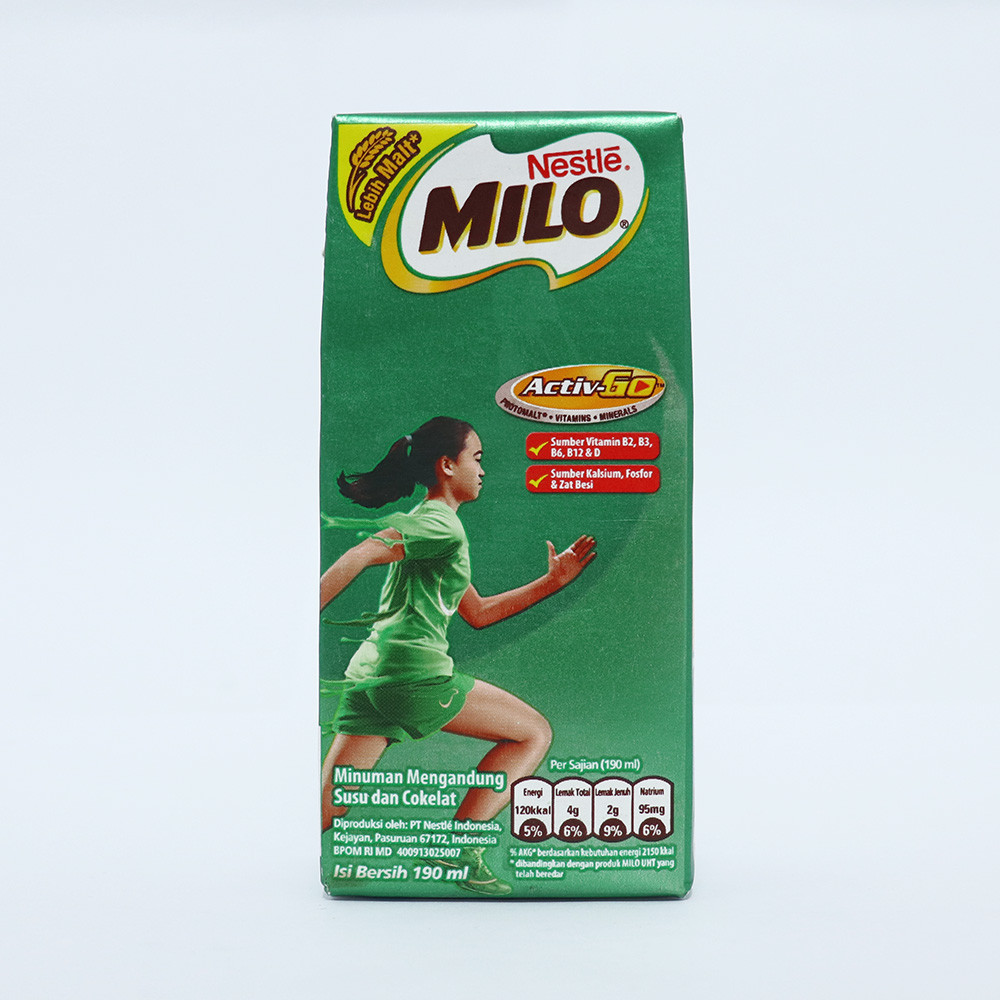 

MILO NESTLE ACTIV GO COKELAT UHT 180 ML - 042129