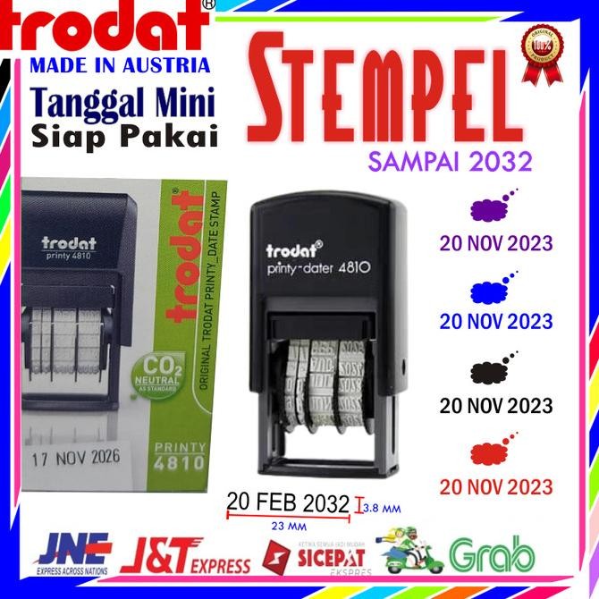 

Sale Stempel Trodat 4810 Tanggal Bulan Tahun Otomatis Angka Date Stamp Exp