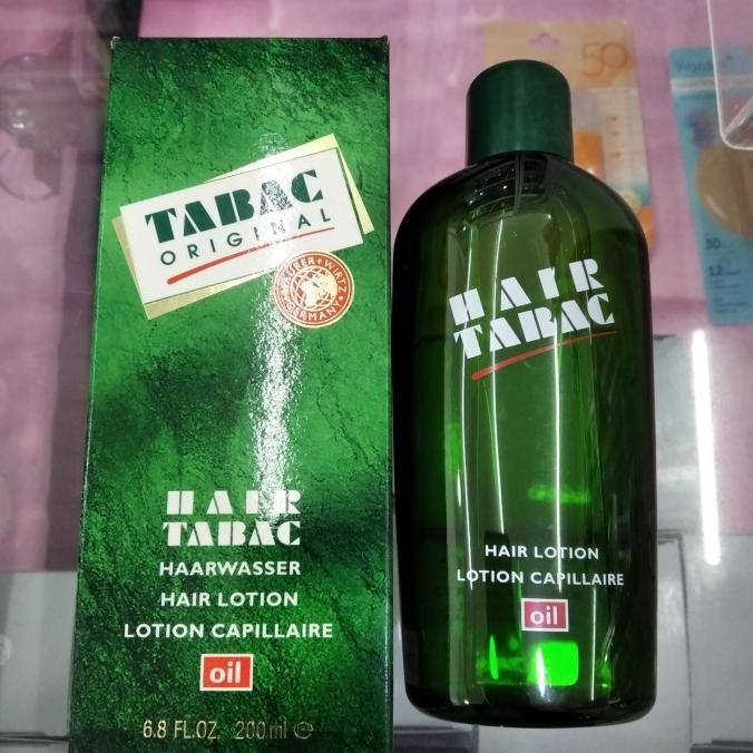 Tabac Original Haarwaser Hair Lotion Oil 200 Ml Berkualitas