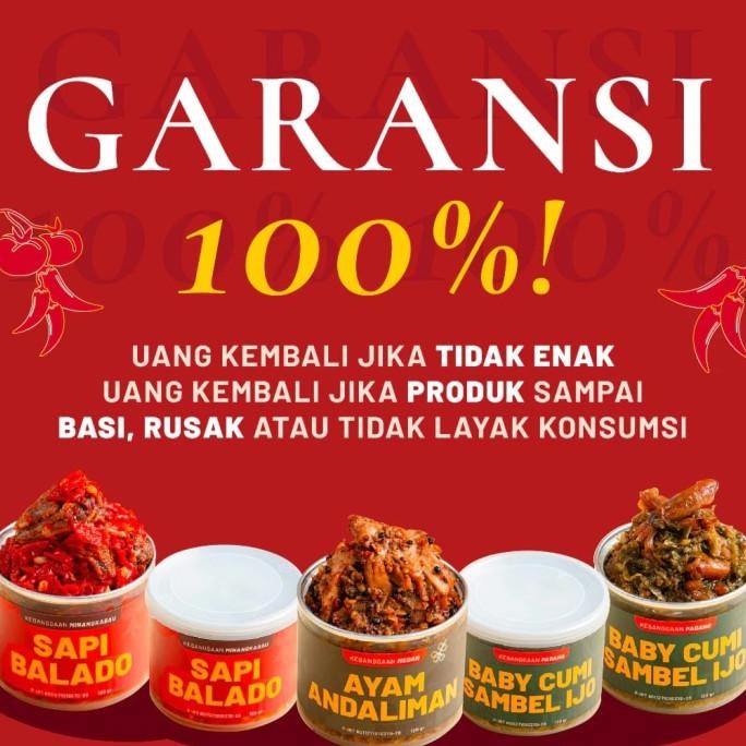 

Sambel Model - Paket Extra Lengkap 5 in 1 - Sambel Lauk Halal