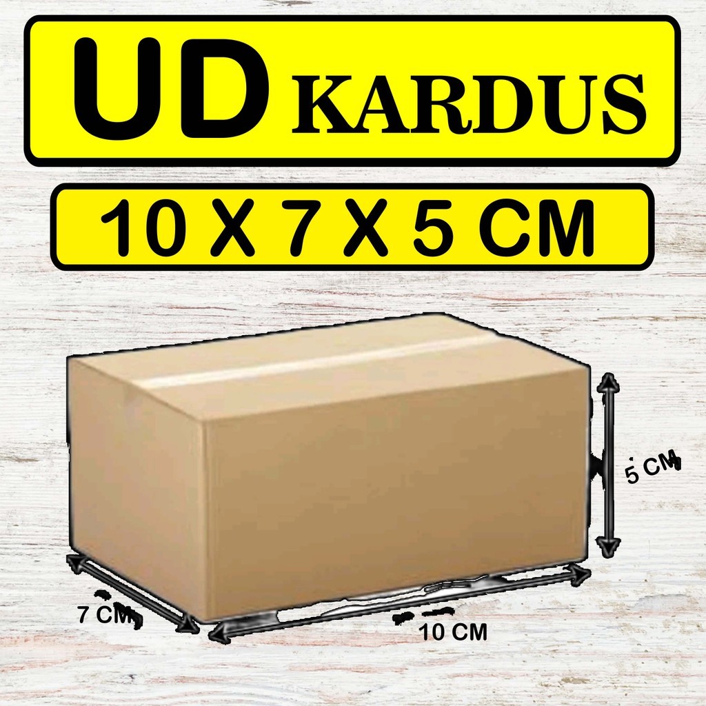 

Kardus Packing Ukuran 10X7X5 CM