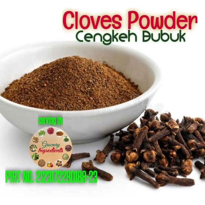 

Pure Cloves Powder 1Kg / Bubuk Cengkeh Murni 1Kg (Tanpa Campuran)