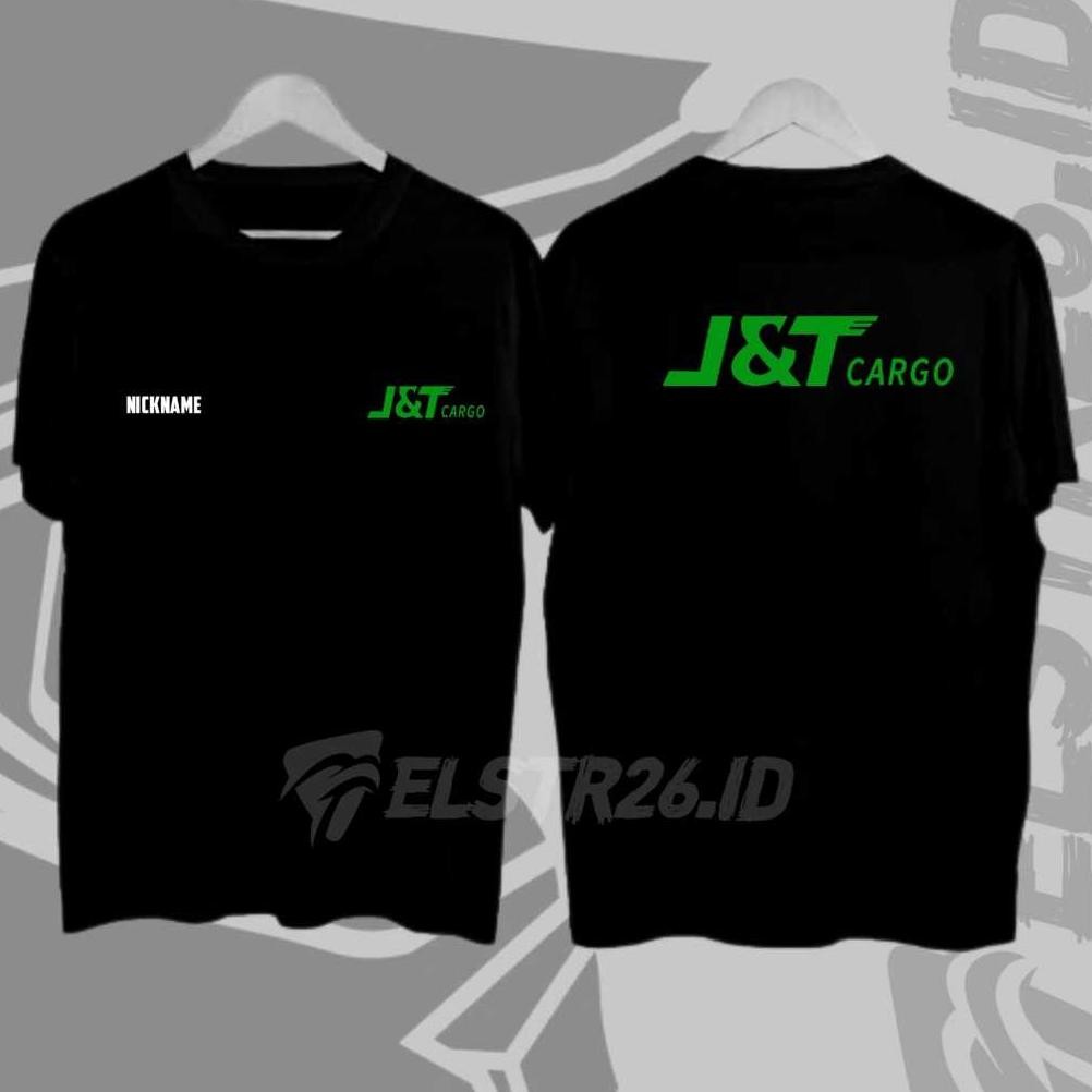 Promo T-Shirt Distro Kaos J&T Cargo Kurir Jnt Kargo Laki Laki Perempuan