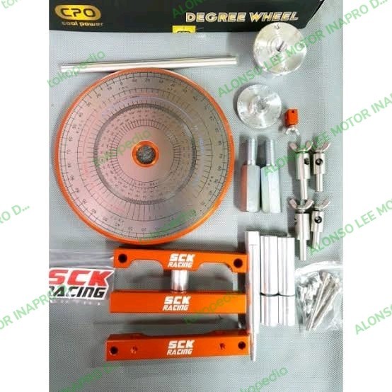 busur dial / degree wheel sck racing mx king Sonic gtr