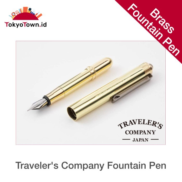 

Travelers Company Brass Fountain Pen