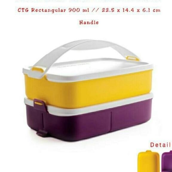 Tupperware Rantang Susun / Tempat Makan Small Cli To Go