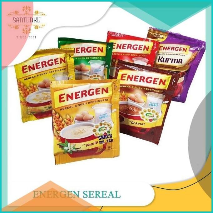 

ENERGEN SEREAL 32 GR SACHET / 1 RENCENG [SANTUNKU] 140BZ4 accessories