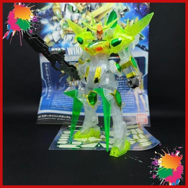 (AGS) GUNDAM HGBF HG STAR WINNING GUNDAM EXPO CLEAR PARTICLE LIMITED BANDAI