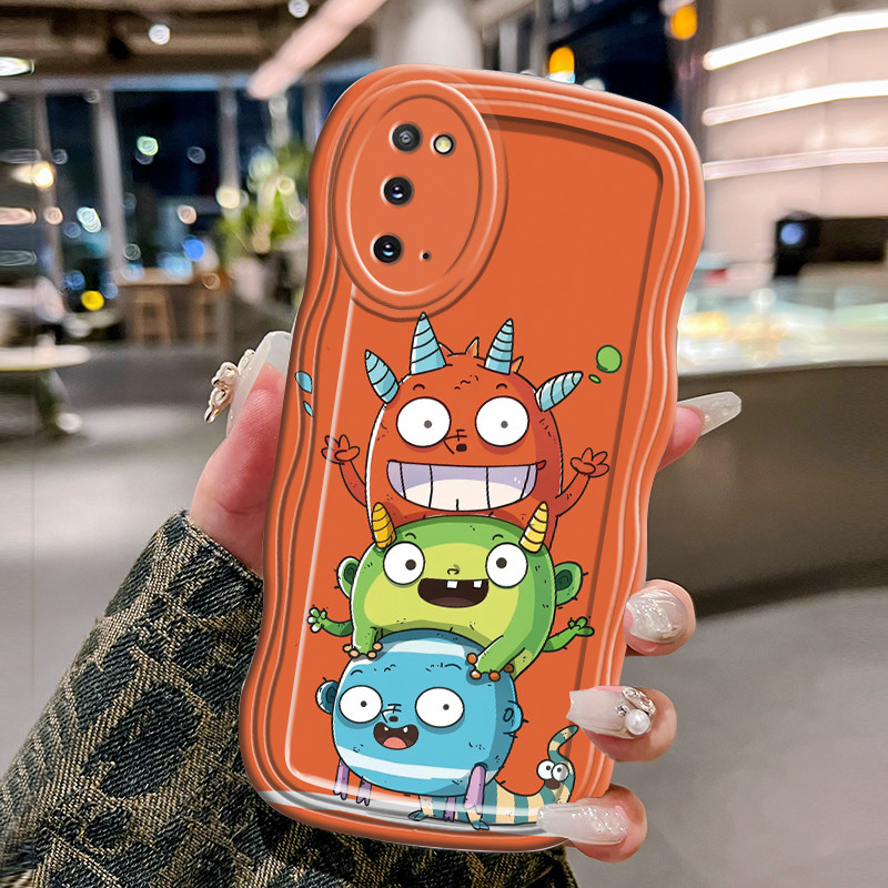 Casing Hp Untuk Samsung Galaxy S20 S20 Plus S20 Ultra S20 FE Case Casing Softcase motif Monster HP K