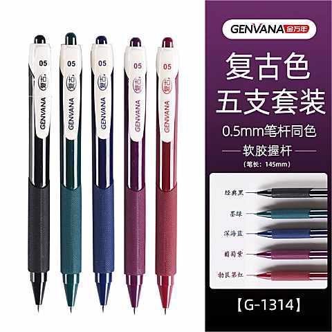 

Bolpoin Pensil Warna Retro Netral