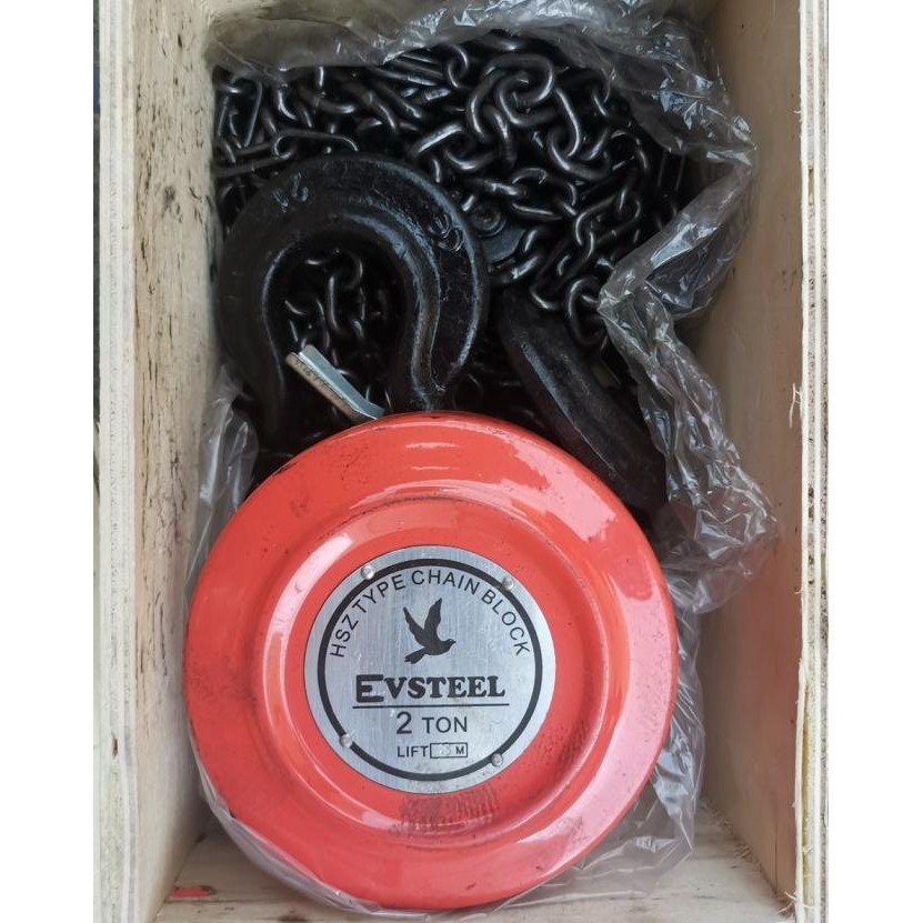 Chain Block 2 Ton 3 Meter Takel Katrol Kerekan 2 Ton 3 Meter