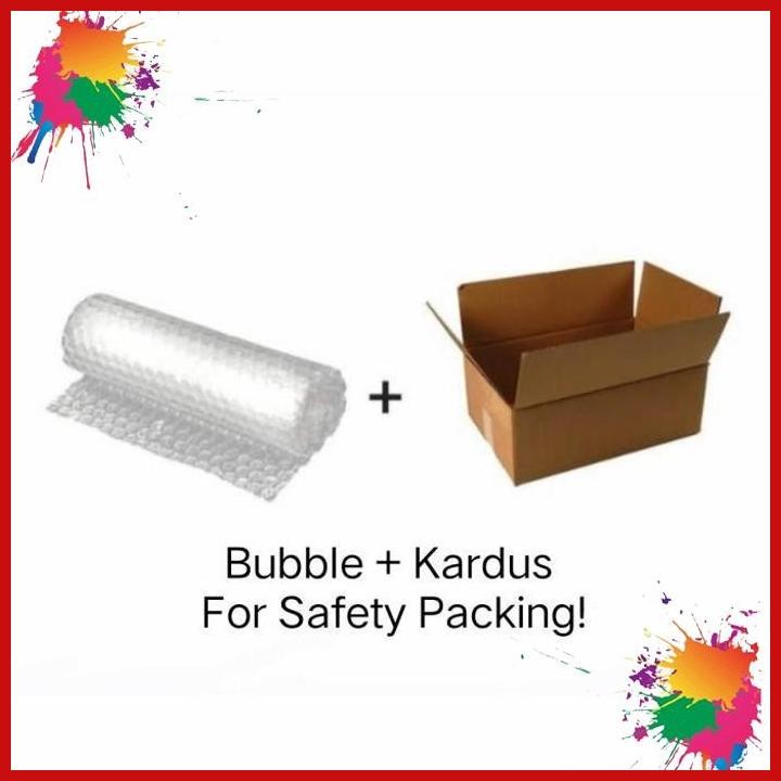 

(MID) PACKING BUBBLE + KARDUS TAMBAHAN UNTUK KEAMANAN BARANG