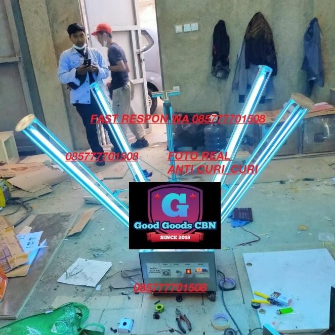 Penatralisir Ruangan Portable Dengan Lampu Uv Room Sterilizer