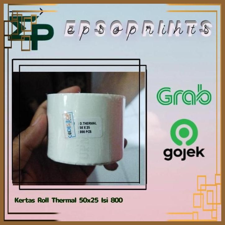 

[ESP] Kertas Roll Thermal 50x25 Isi 800