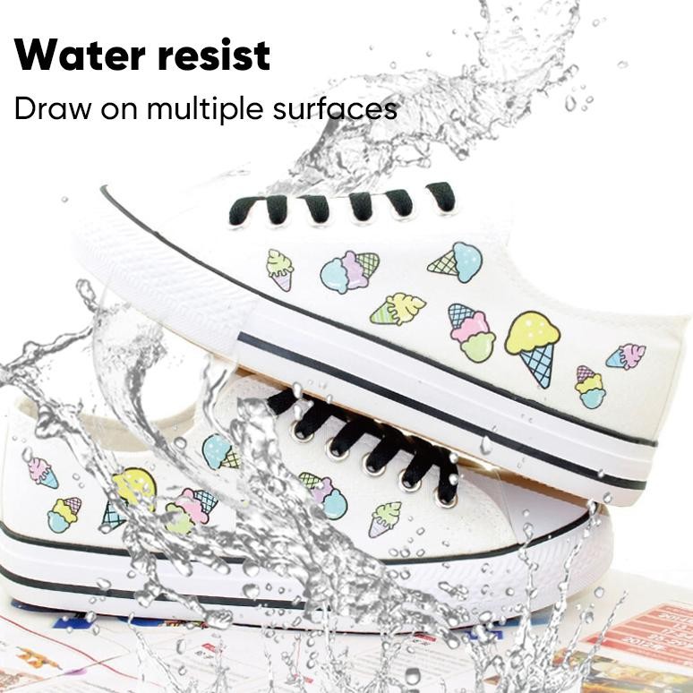 

u-45 Giorgione Acrylic Marker Set Spidol Akrilik Macarons 12/24/36/48 Warnas G-AM-MK Premium