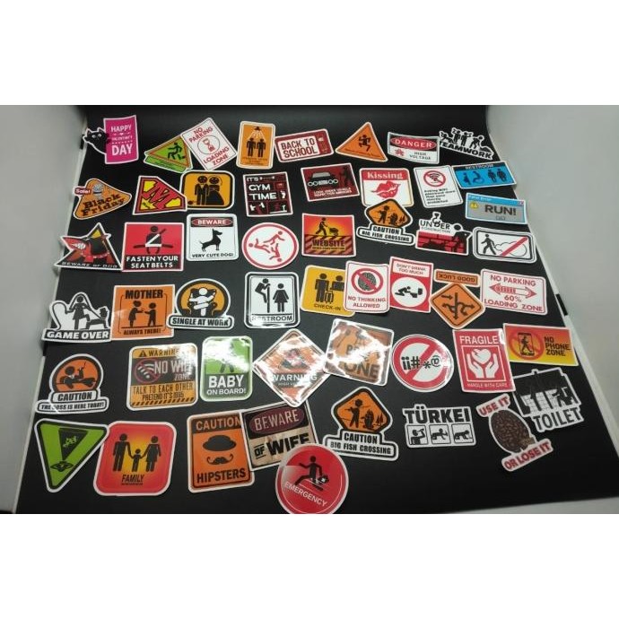 

Sticker Koper / Travel Label Sign Design / Warning / Stiker Rimowa 50