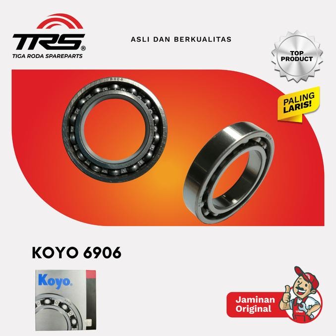[Trs] Laker Bearing Koyo 6906 Original Koyo Original