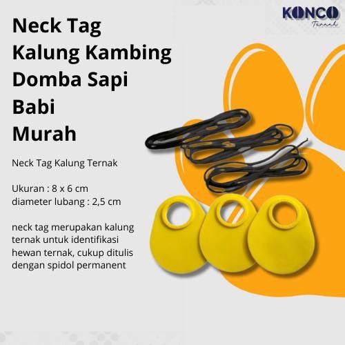 

Neck Tag Kalung Kambing Domba Sapi Babi Murah Berkualitas Hewan