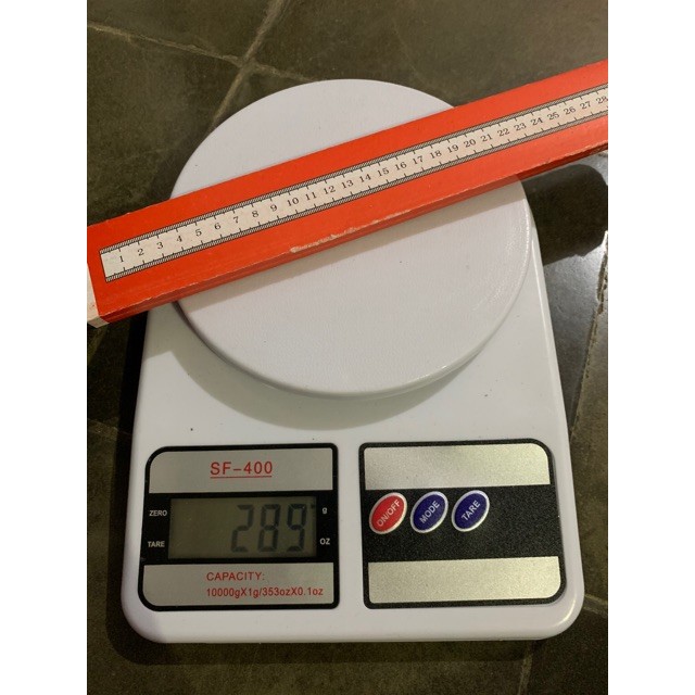 

(1biji) Penggaris Besi 30cm Stainless Steel Ruler