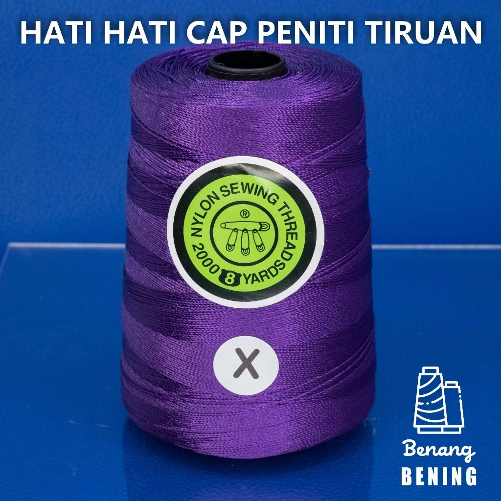 BENANG NYLON NO.8 / D8 CAP PENITI - WARNA X