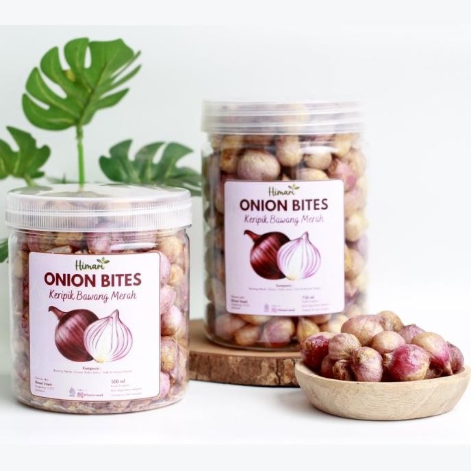 

NEW PRODUK HIMARI ONION BITES KERIPIK BAWANG MERAH UTUH 100% PRODUK LOKAL !!!!!