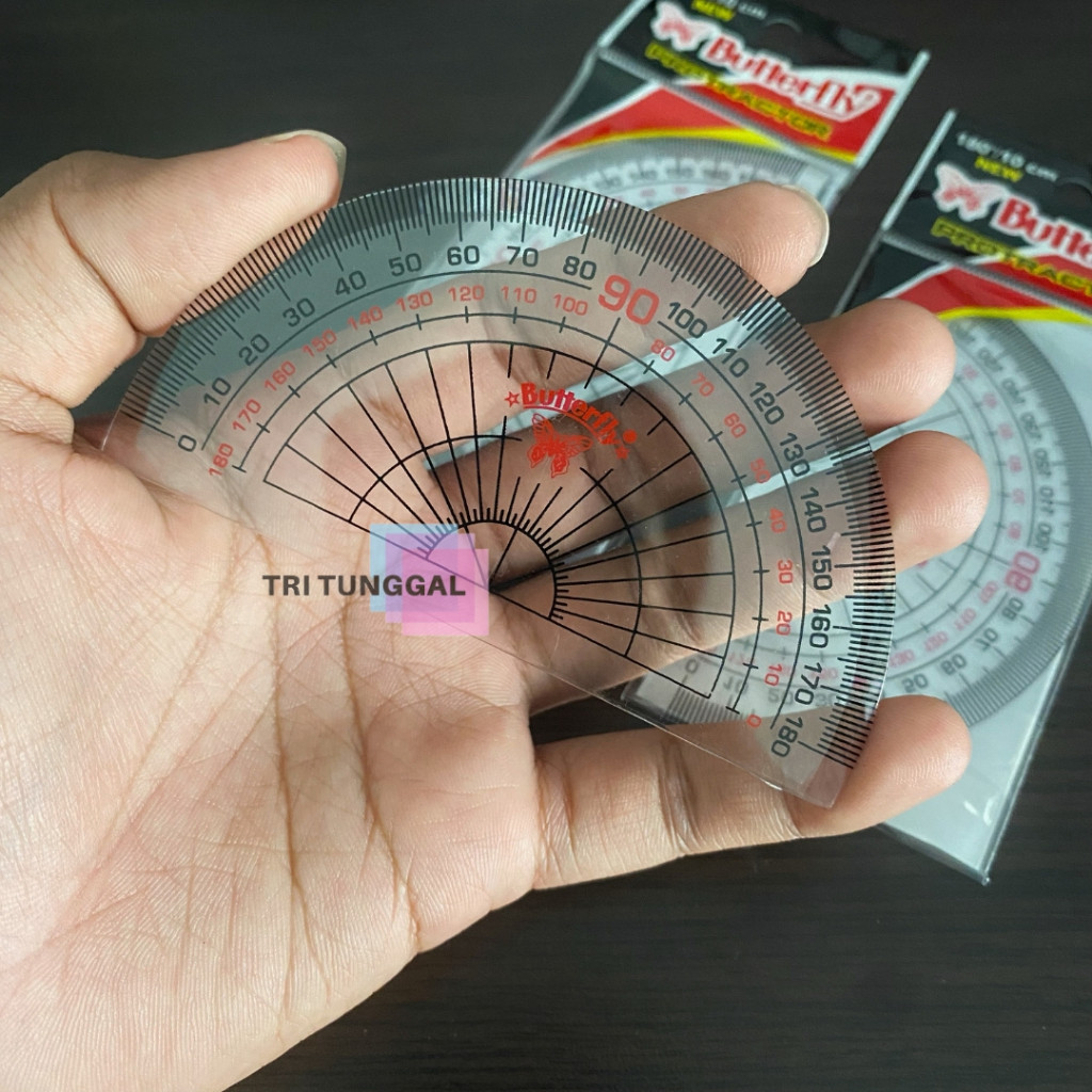 

Busur 180 Derajat BUTTERFLY SATUAN Penggaris Ukur Aksesoris Stationery ATK Art Seni Kesenian School