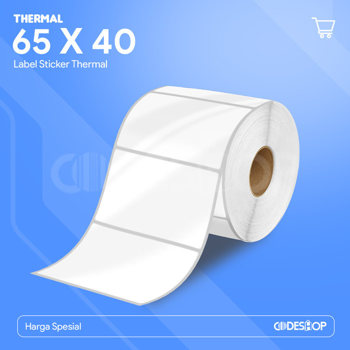 

Terlaris STICKER BARCODE THERMAL 65X40 - LABEL 65 X 40 SALE