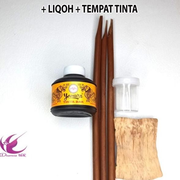 

Paket Alat Khot Kaligrafi Tinta Bak Yamura Besar / Kecil (Handam,