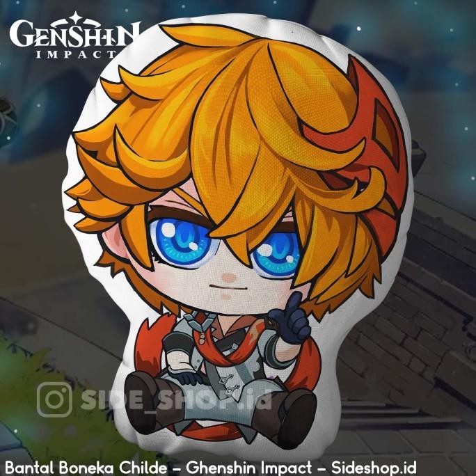 PROMO Bantal Boneka Childe - Genshin Impact
