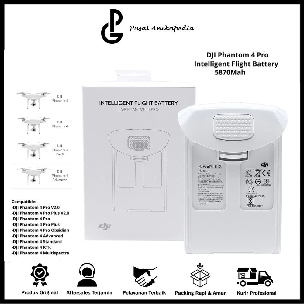 DJI Phantom 4 PRO Battery 5870 Mah Original - Dji Phantom 4 Battery Original