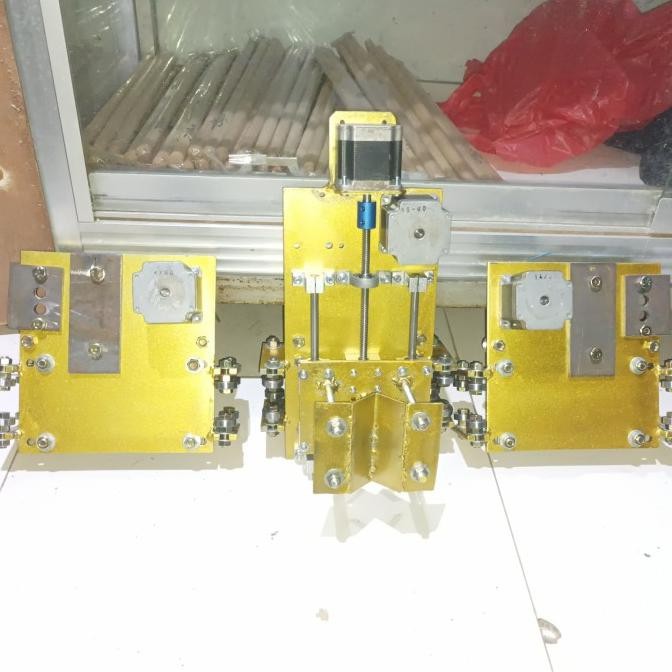 gantry besi cnc router untuk frame holo 4x6 4x4 5x10