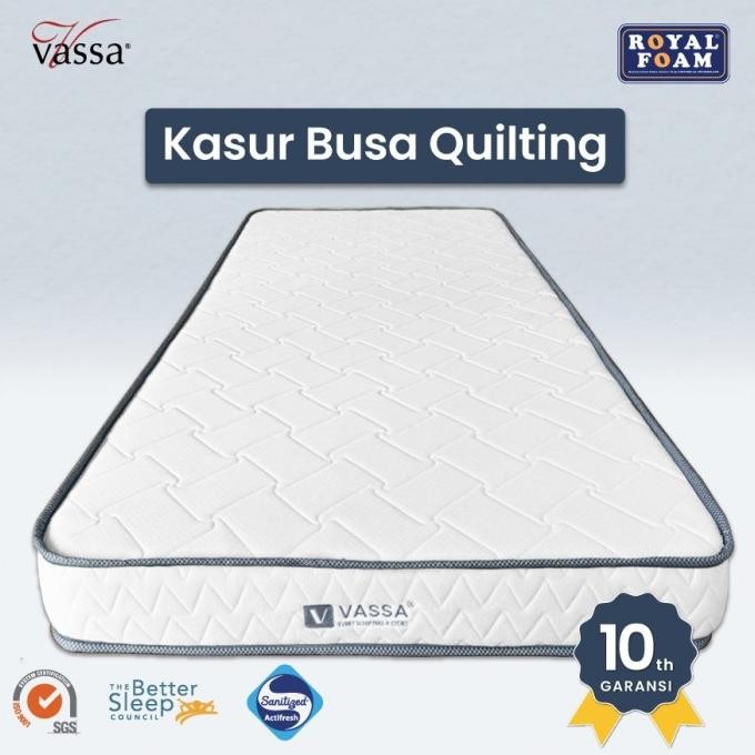 Kasur busa Vassa quilting  - Single size - Royal foam inside