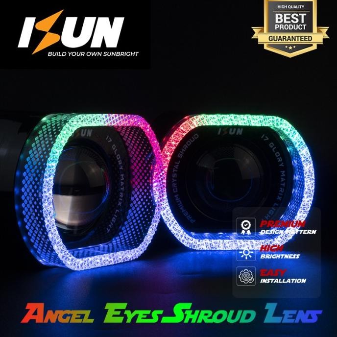 ISUN Premium Shroud 5D Matrix Acrylic Akrilik Vietnam Style Shroud 5D Premium RGB Matrix