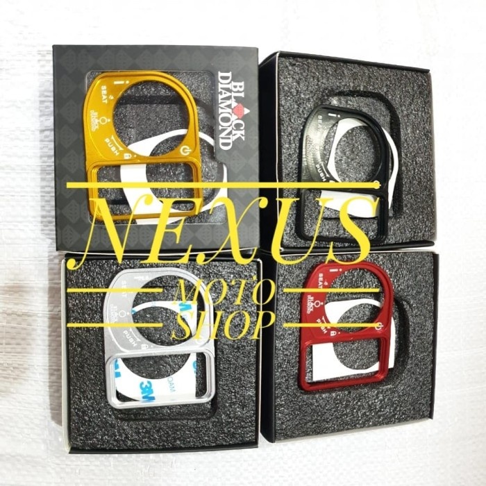 COVER KUNCI KONTAK VARIO 125 NEW VARIO 150 NEW KEYLESS BLACK DIAMOND
