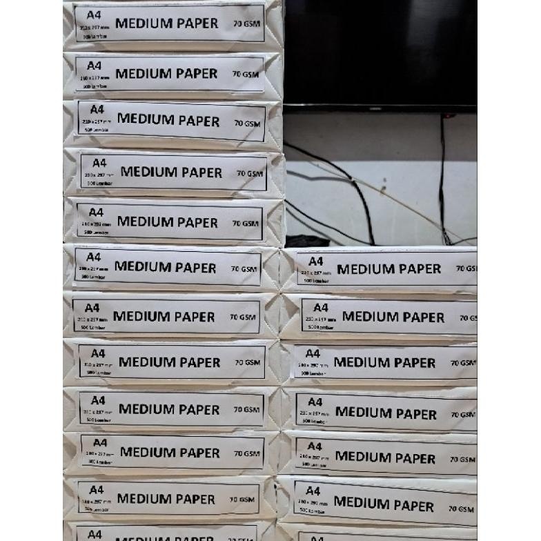 

ORIGINAL PROMO MURAH !! Kertas HVS Print | Fotokopi A4 dan F4 70 Gram QV21