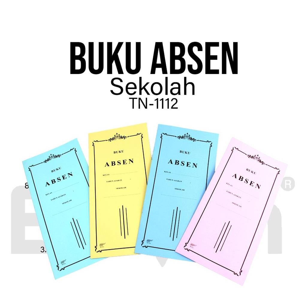 

Buku Daftar Absen Murid Sekolah / Absensi Kehadiran