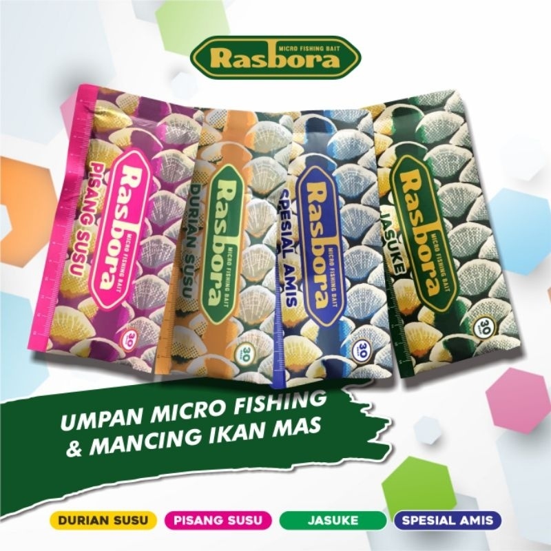 murah umpan ikan mas rasbora jasuke special amis durian susu pisang susu kemasan 65 gram premium