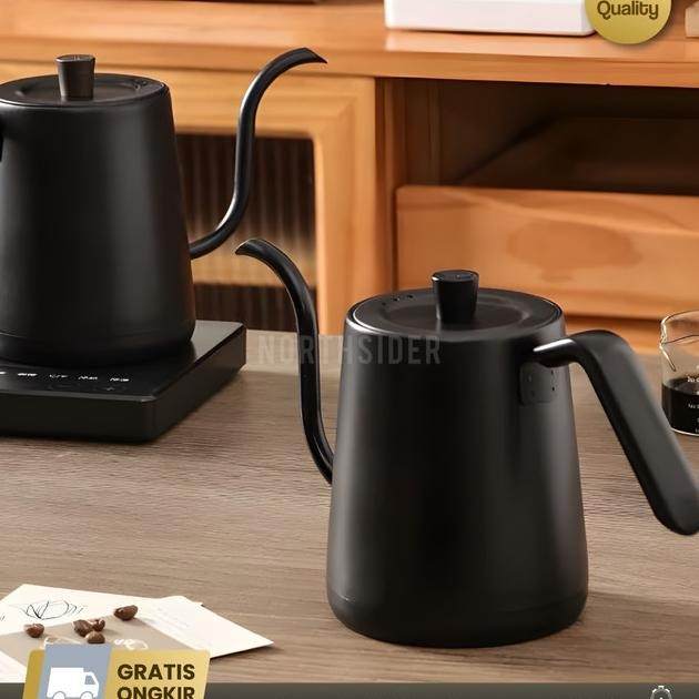 Jinsei Teko Kopi Electric Goosene Coffee Kettle Japanese Zk-Kh202