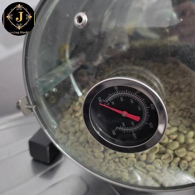Motorized Stove Top Mini Coffee Roaster / Mesin Roasting Kopi 2Kg Rindwiusaha