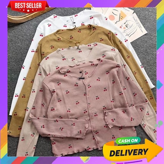 Gardigen Pakaian Atasan Wnta Cardigab Import Korea Cardig Jeket Branded Premium Cardign Trendy Viral