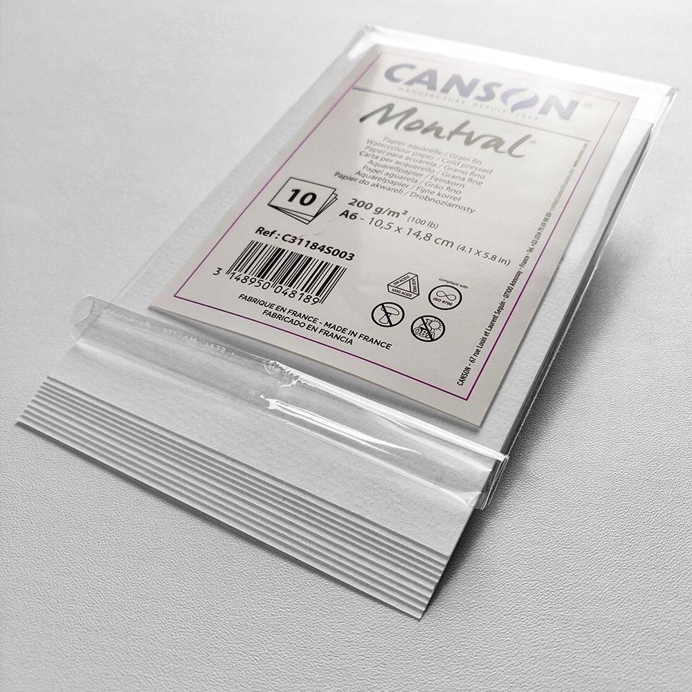 

TBMO Kertas Cat Air Watercolor Paper Canson Montval A6 200gsm C31184S0003