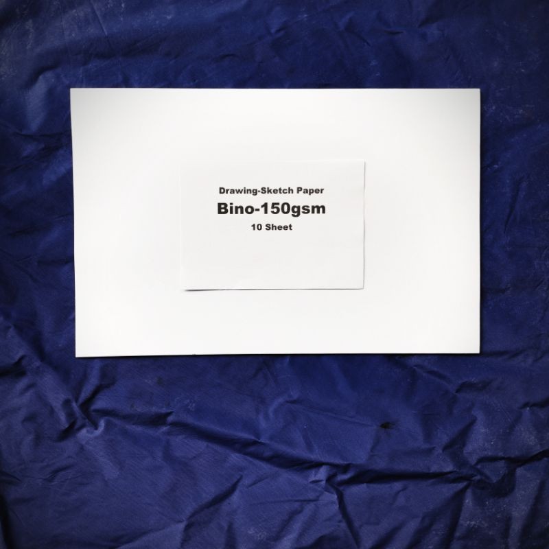 

Drawing - Sketch Paper 150gsm 10 Sheet / Kertas Gambar - Sketsa 150gsm 10 Lembar