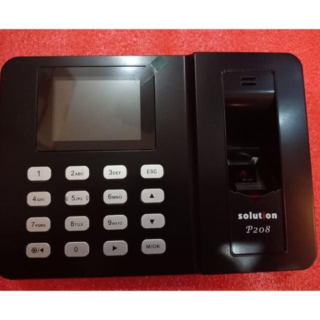 Mesin Absensi P208 / Fingerprint P208 / Solution P208