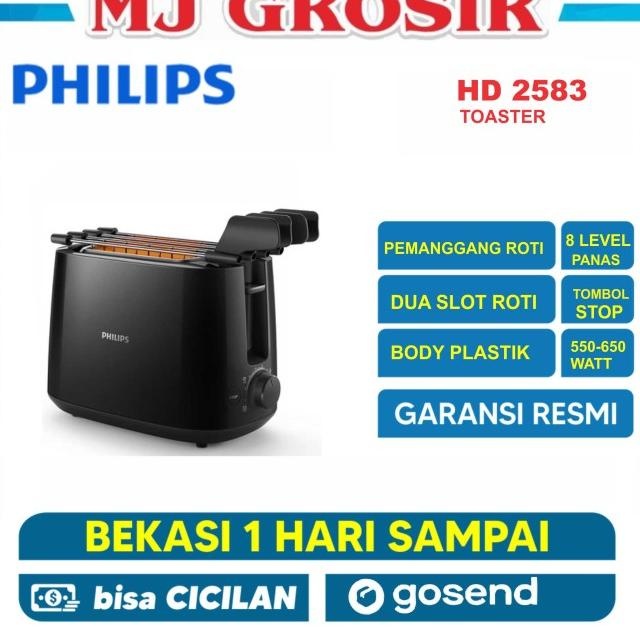 Toaster Pemanggang Roti Kue Toaster Philips Hd 2583